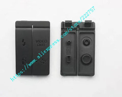 New Interface Cap USB / VIDEO OUT / Rubber Cover for canon 40D