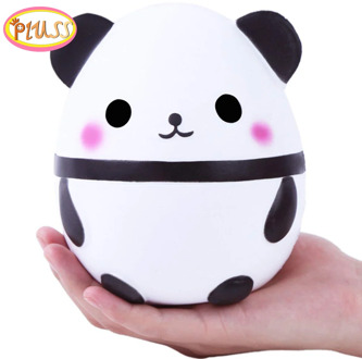New Jumbo Kawaii Panda Squishy Slow Rising Creative Animal Doll Soft Squeeze Toy Bread Scent Stress Relief Fun for Kid Gift