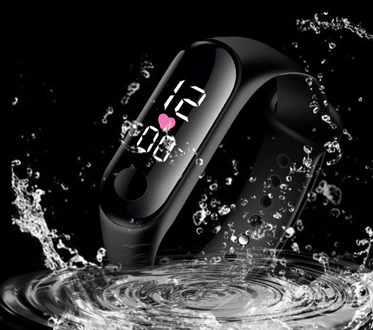 New Kids Watch Sport Colourful Silicone Strap Child Watch For Teen Girl Boys Wrist Watches Children Waterproof Led Digital Watch