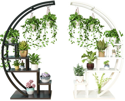 New Living Room Home Flower Shelf Multi-storey Indoor Special Offer Space Balcony Decorative Shelf Wrought Iron Flower Pot Rack