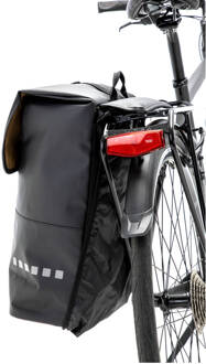 New Looxs Odense Backpack Stevige rugzak voor fiets Zwart/Groen