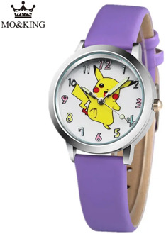 New Lovely Kids Leather Watches Children Cartoon Watch Clock Boys Hours Girls Children's Gifts Montre Pour Enfants 2020