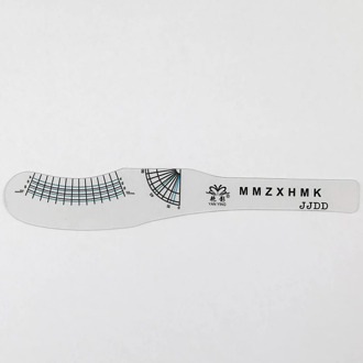 NEW Maquillaje Eyelash ruler measure ruler eyelash card makeup tools for eye mascara #20