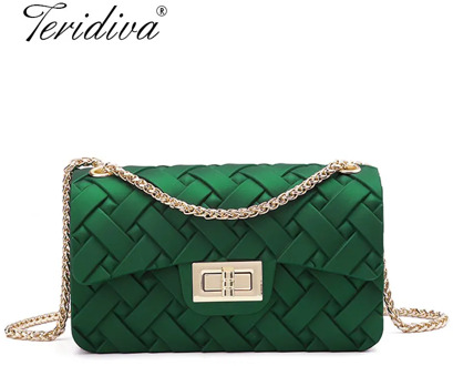 New Matte Frosted Jelly Bag Fashion Mini Bag Women Messenger Bags Summer Handbags Crossbody Shoulder Purse and Handbag