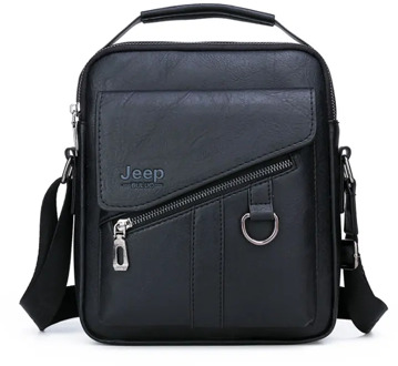 New Men Crossbody Bag Shoulder Bags Functional Men Handbags Large Capacity PU Leather Bag For Man Messenger Bags Tote Bag