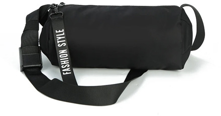 New Men's Messenger Bag Casual Multifunctional Small Bag Waterproof Style One Shoulder Fashion Cylindrical Messenger Bag