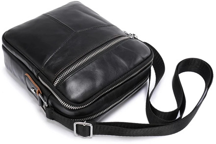 New Men Shoulder Bag Leather Crossbody Bag High Quality Male Bag Genuine Leather Handbag Capacity Men Messenger Bags Tote Bag