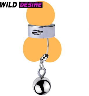 NEW Metal Cock Ring Cuir Ball Weight Hanger for Penis Enlargement BallStretcher Extender Cock Ring Male Chastity Ring Intimate