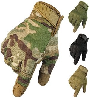 New Military Tactical Gloves Motorcycle Touchscreen Gloves Anti-skid Breathable Climbing Sports Gloves Full Finger Combat Gloves