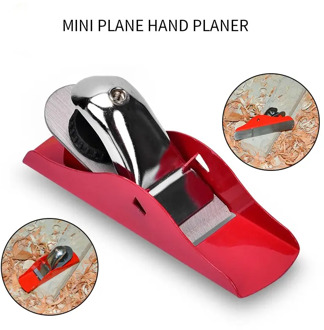 New Mini Hand Planer Portable Trimming Planer Woodworking Pocket Plane Trimming Projects Carpenter Hand Tool