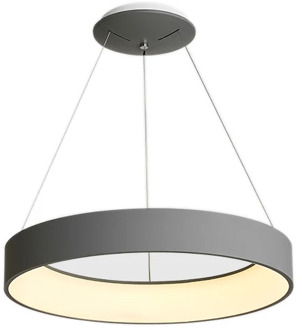 New Modern Pendent Lamp Round Aluminum Led Pendant Light for Living Room Cristal Hanging Lights Circle Dining Led Light