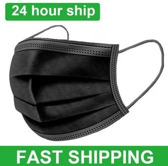 New Mouth Mask Black Disposable Mask Mascarillas Mouth Caps Cotton Disposable Face Masks Filter Cloth Face Mouth Masks Dust Mask