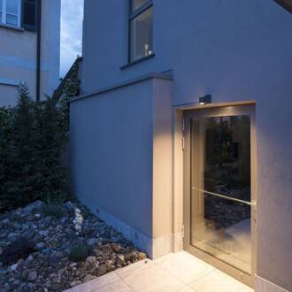 NEW MYRA wandlamp Wandlamp 1x50W Antraciet IP55 233105