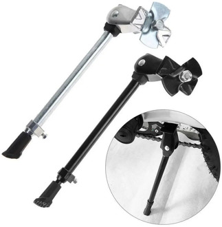 New New 24"to 27" Alloy Adjustable Bike Support Foot Brace Kickstand Kick Stand For MTB Road Mountain Bike Cycling Bicycle Parts