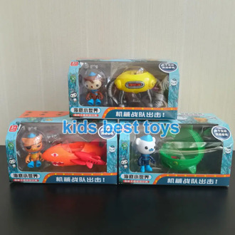NEW Octonauts GUP-A C D Vehicles Boat Ship Toys Captain Barnacles Kwazii Shellington Children Best Gift