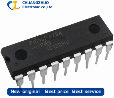 New Original PIC16F628A-I/P DIP-18 PIC16F628A PIC16F628 16F628 Flash-Based, 8-Bit CMOS Microcontrollers