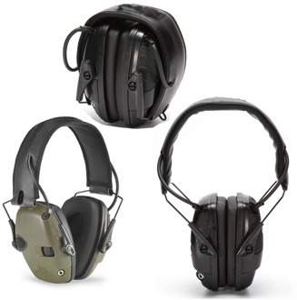 New Outdoor Sports Anti-noise Impact Sound Amplification Electronic Shooting Earmuff Tactical Hunting Hearing Protective Headset