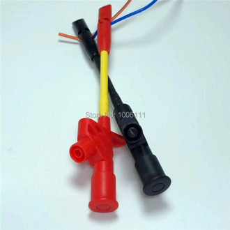 New Piercing Test Clip With 4mm Banana Seat Heavy-Duty Insulation Piercing Probe Automotive Test Clip With Back Probe