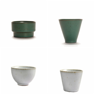 New Product Creative Tea Cups Japanese Stoneware Tea Cup Rhyme Cup Retro Kiln Variant Tea Cup Ceramic Kung Fu Tea Set