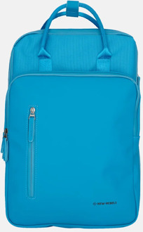 New Rebels Bruce laptoprugzak 15 inch turquoise Blauw