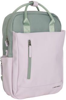 New Rebels Ferron Laptop Rugzak - 13" laptopvak - lila Paars - H 39 x B 26 x D 10 cm