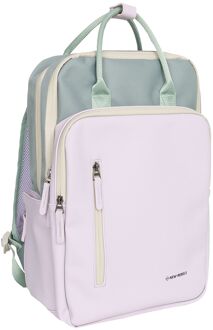New Rebels Ferron Laptop Rugzak - 15.6" laptopvak - lila Paars - H 44 x B 28 x D 16 cm