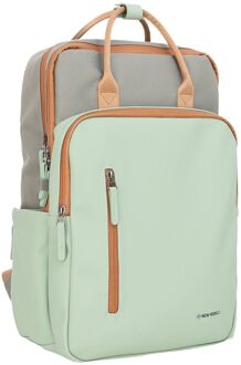 New Rebels Ferron Laptop Rugzak - 15.6" laptopvak - salie groen - H 44 x B 28 x D 16 cm