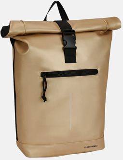 New Rebels Mart laptop rugzak 15 inch metallic goud