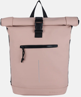 New Rebels Mart laptoprugzak 15 inch oud roze Lichtroze