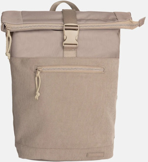 New Rebels New York rugzak rolltop 13 inch taupe