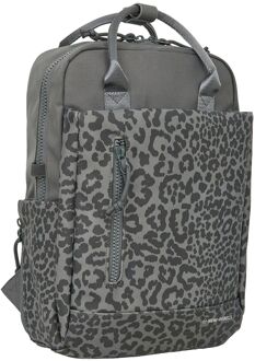 New Rebels Urban Leopard Laptop Rugzak - 13" laptopvak - zwart - H 38 x B 28 x D 18 cm