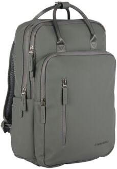 New Rebels William Laptop Backpack 15.6" antracite Grijs - H 44 x B 28 x D 16 cm