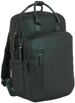New Rebels William Laptop Backpack 15.6" metallic green Groen - H 44 x B 28 x D 16 cm