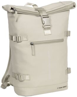 New Rebels William Laptop Rugzak - 15.6" laptopvak - beige - H 53 x B 28 x D 13 cm