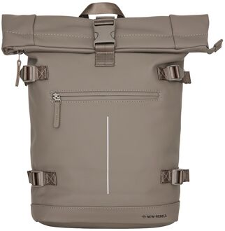 New Rebels William Laptop Rugzak - 15.6" laptopvak - taupe - H 53 x B 28 x D 13 cm