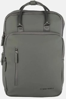 New Rebels William rugzak 15.6 inch antracite Grijs