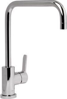 New Road Keukenkraan - recht draaibare uitloop - Chroom