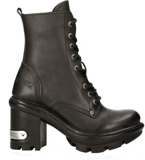 New Rock Gothic Zwart Leren Bikerlaarzen - NEOTYRE07X-S1 - EU 38