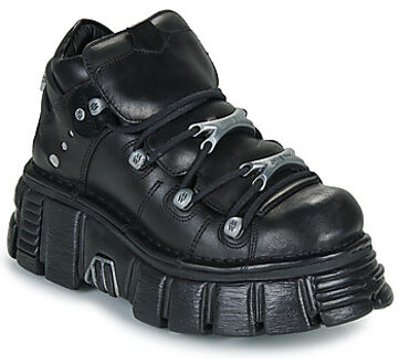New Rock Laarzen New Rock M-106N-S6" Zwart - 38,39,40