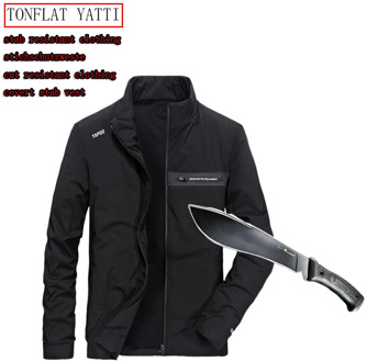 New Self Defense Security Anti-cut Anti-hack Anti-sta Jacket Military Stealth Defensa Police Personal Tactics Clothing 3 Color