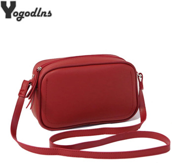 New Simple Obag Shoulder Bags for Girls Purse PU Leather Crossbody Bags Women Handbag Lady Retro Messenger Bag Mini Pouch Bag