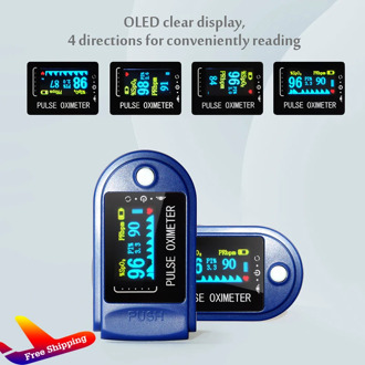 new Small Size Compact OLED Display Finger Fingertip Blood Pulse Oximeter Medical Heart Rate Monitor Fingertip Pulse monitor