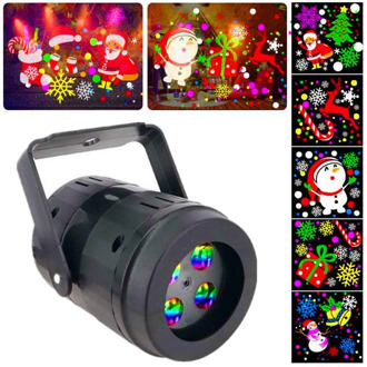 New Snowflake Laser Light Snowfall Projector 20 Pattern Move Snow Outdoor Garden Laser Snow Projection Lights Christmas Decor