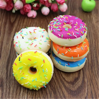 New Squishy Slow Rising Charms Toy Stress Relief Toys Squishy Food