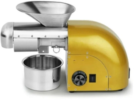 New Stainless Steel Oil Press Machine Commercial Home Oil Extractor Expeller Presser 110V or 220V available Oil Press Cold