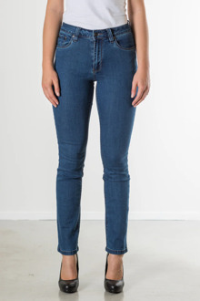 New-Star Memphis dames regular-fit jeans stonewash Blauw - 28-34