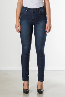 New-Star New orlean dames slim-fit jeans dark used Blauw - 31-32
