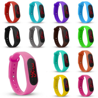 NEW Students watch Bracelet Watch Children Watches Kids For Girls Boys Sport Electronic Wristwatch LED Digital Child Wrist Clock