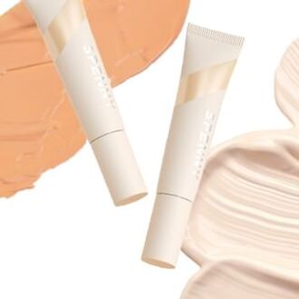 New Travel Size Long-Lasting Liquid Foundation - 2 Colors #384 Warm Sand White - 12ml