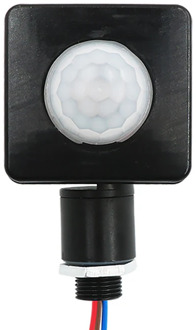 New Ultrathin LED Flood Light PIR Motion Sensor Detector Waterproof Outdoor 85-265V IP65 Motion Sensor Adjustable PIR Switch